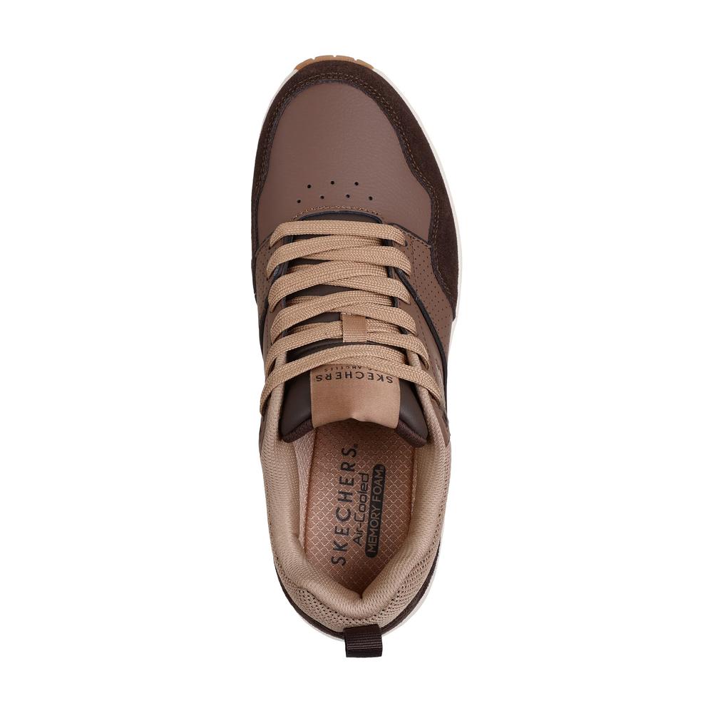 Boty Skechers Uno Retro One 183020BRN - hnědé