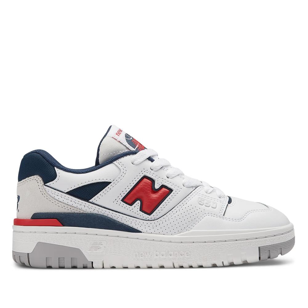 Dětské boty New Balance GSB550ED - bílé