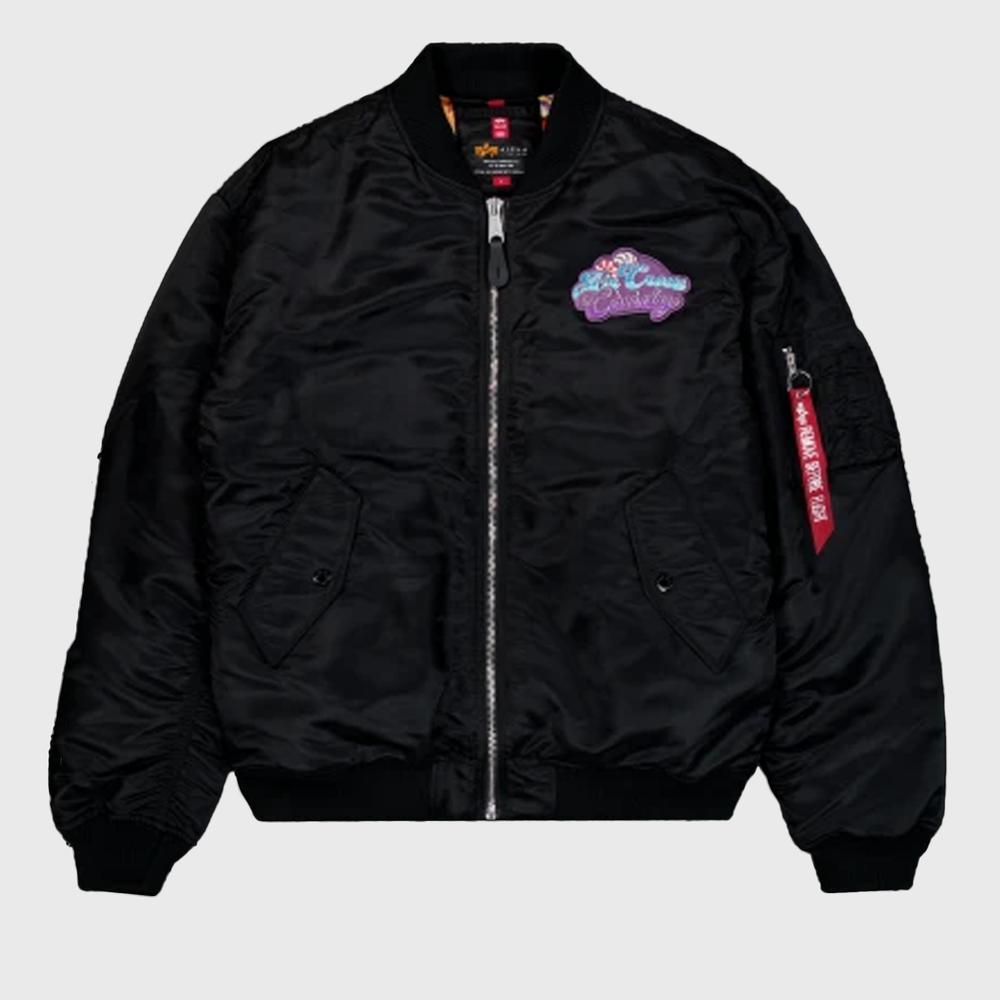 Bunda Alpha Industries MA-1 Candy Crew 14814003 - černé