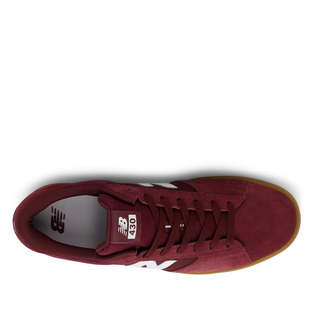 Boty unisex New Balance Numeric UN430BYG - bordové