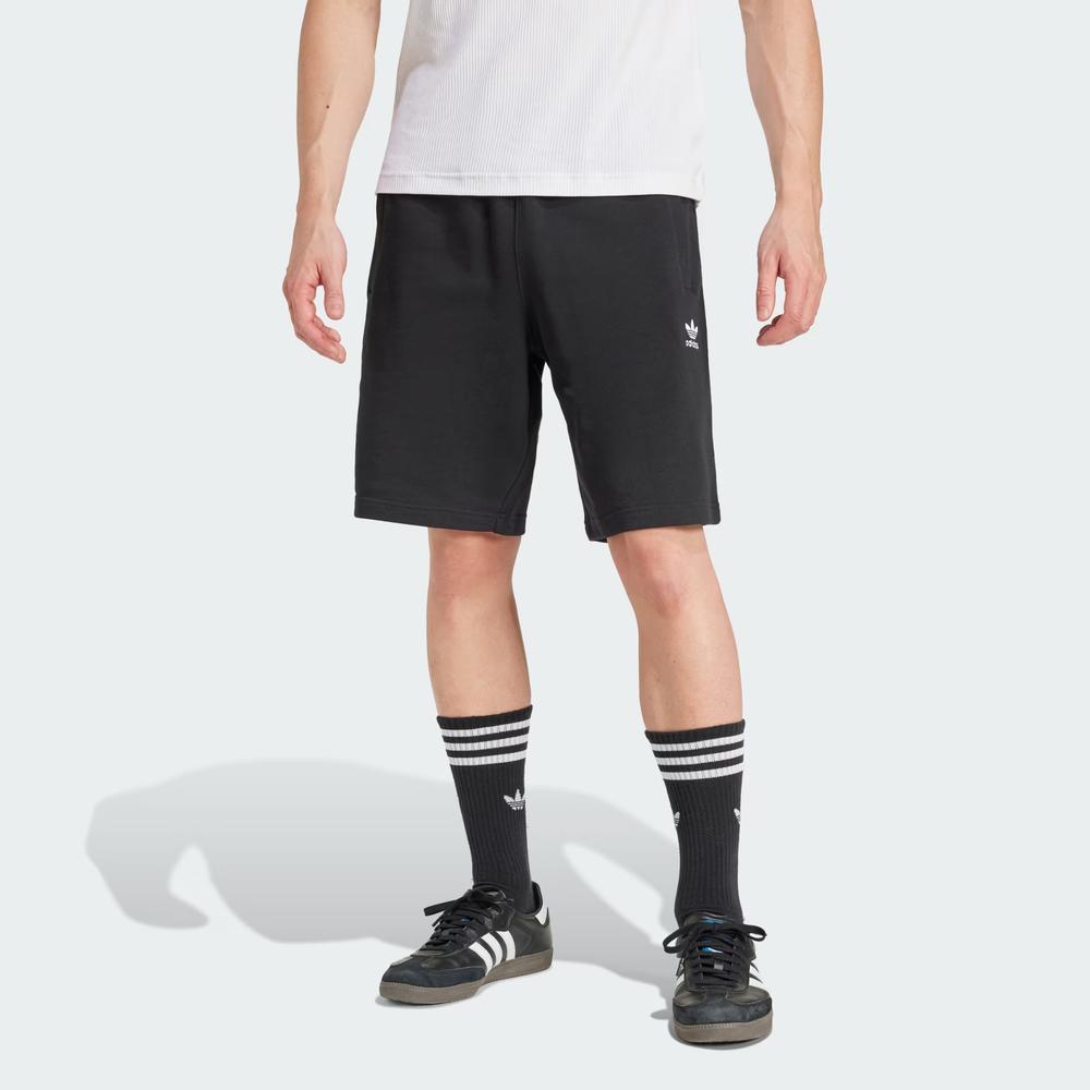 Krátké kalhoty adidas Originals Essentials Trefoil IY8520 - černé