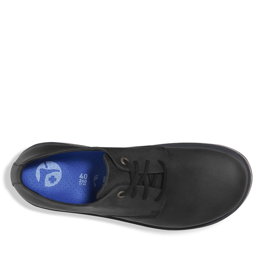 Boty Birkenstock Highwood Lace Low 1028173 - černé