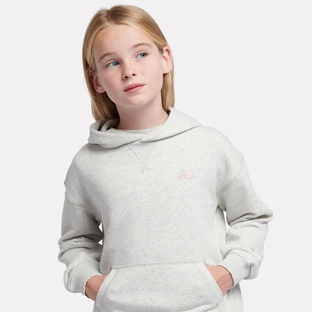 Dětské mikinaNew Balance LAKG0056AHH - šedivé