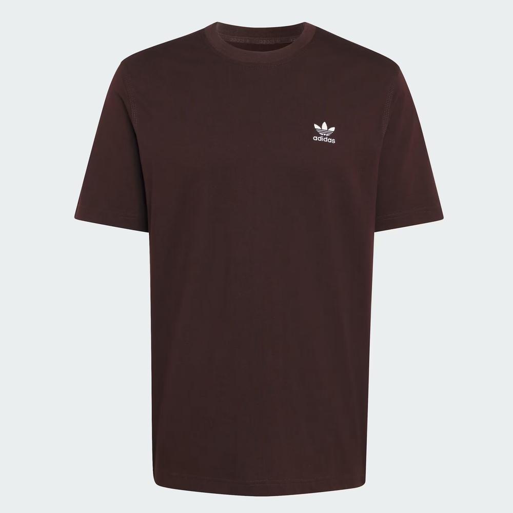 Tričko pánské adidas Originals Trefoil Essentials KE1146 - hnědé