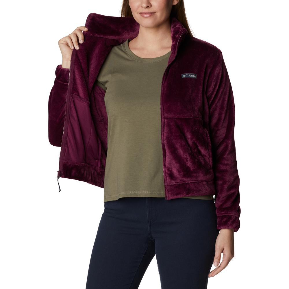 Bunda Columbia Fireside Full-Zip 1997931616 - bordové