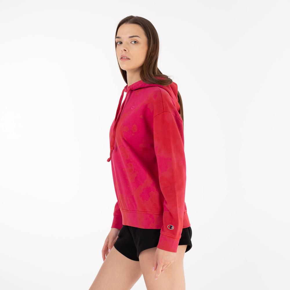 Mikina Champion Hooded Sweatshirt 116071-PS025 - červené