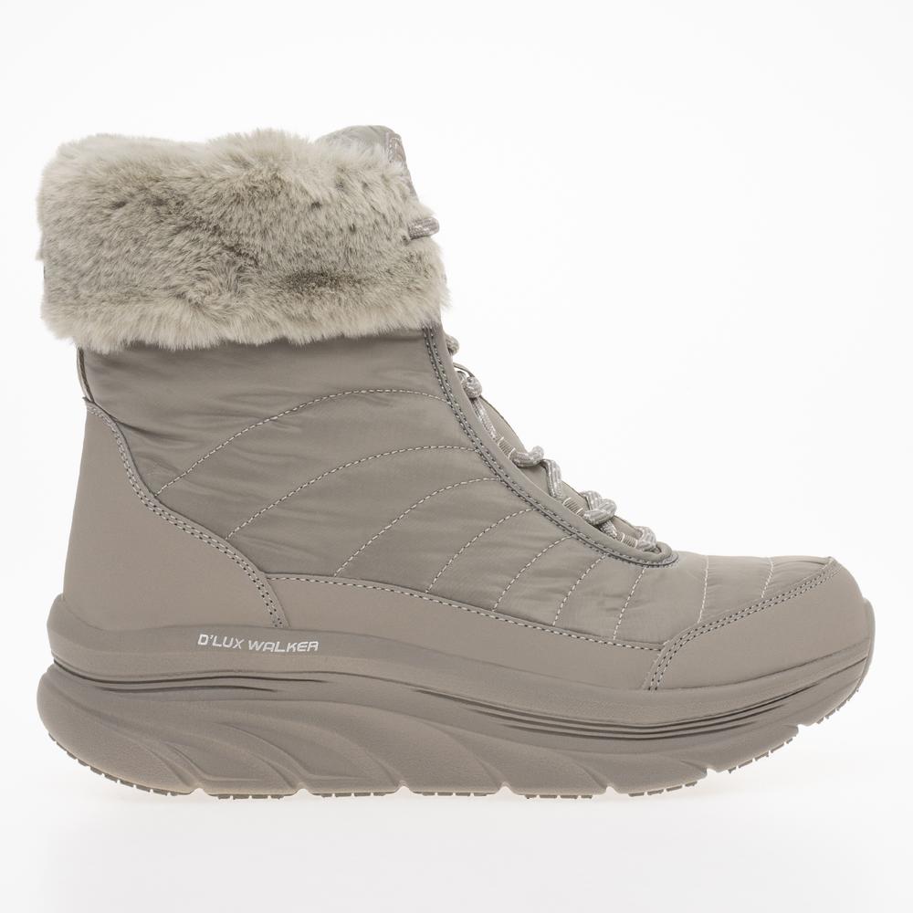 Boty Skechers D'Lux Walker Winter Solstice 167388DKTP - béžové