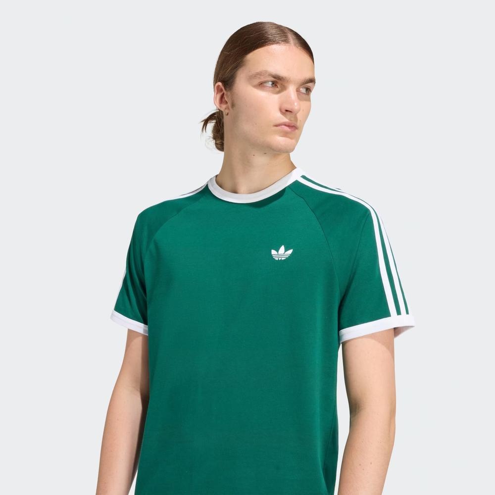 Pánské tričko adidas Originals 3-Stripes KE3534 - zelené