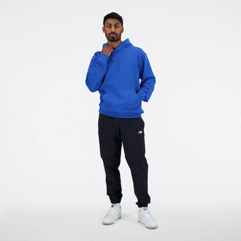 Mikina New Balance MT41534BUL - modré