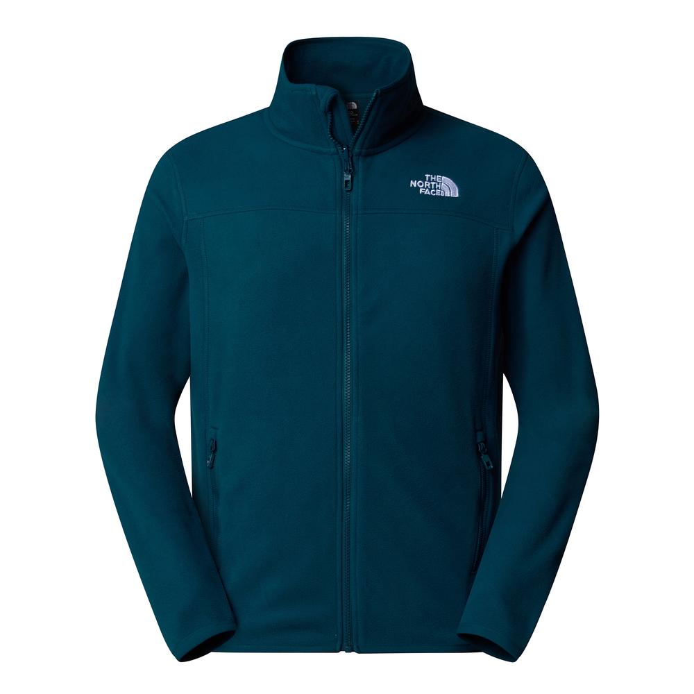 Mikina The North Face 100 Glacier Full-Zip Fleece 0A855X1NO1 - modré