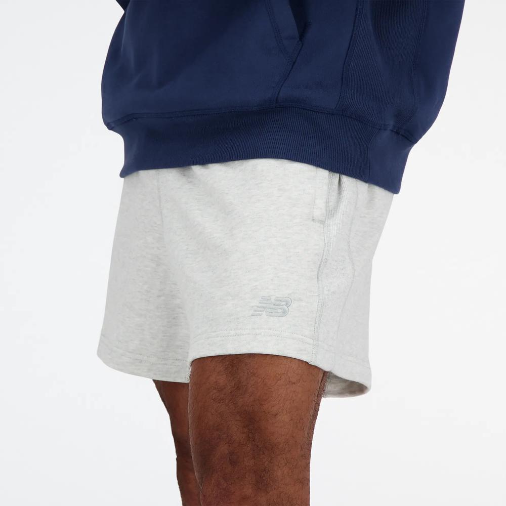Pánské šortky New Balance MS41511AHH - šedivé