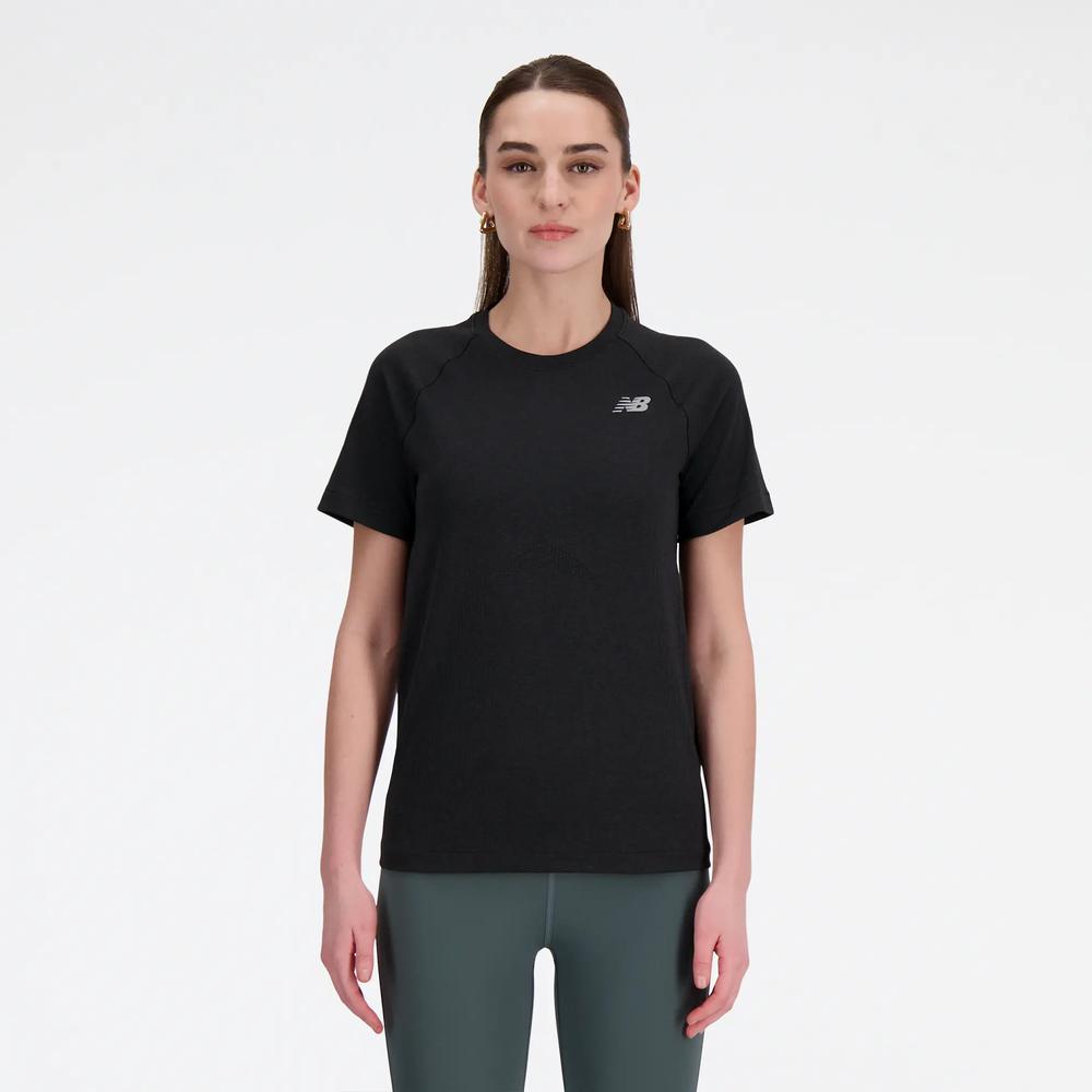 Dámské tričko New Balance WT41123BKH - černé