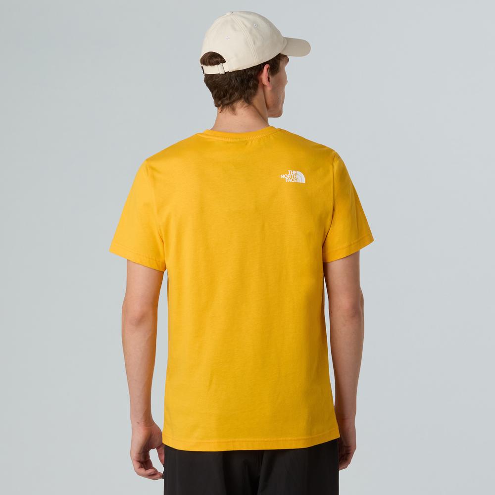 Pánské tričko The North Face Never Stop Exploring 0A87NS56P1 - žluté