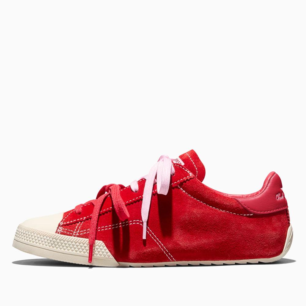 Unisex boty Converse Chuck Taylor Lo A17859C - červené