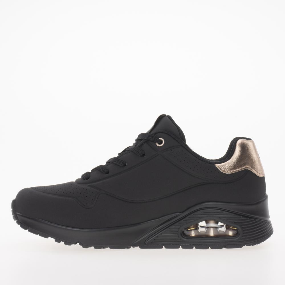 Boty dámské Skechers Uno Golden Air 177094BBK - černé
