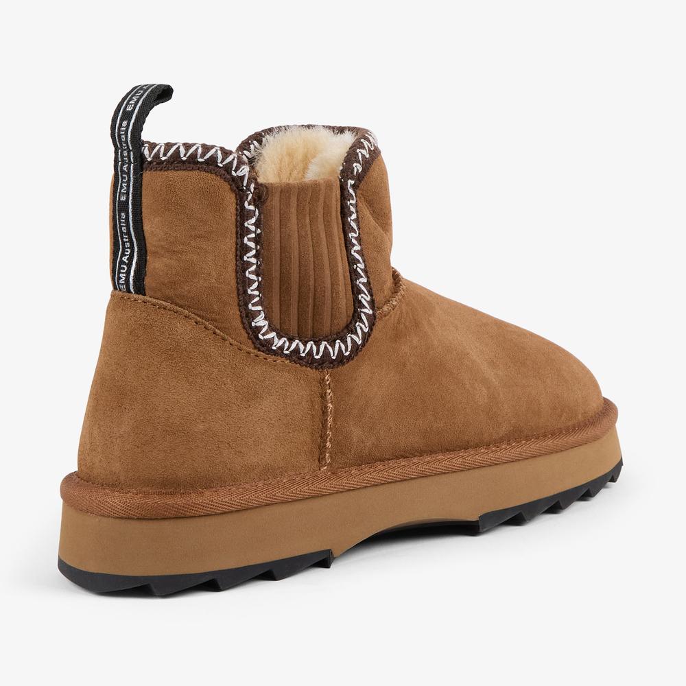 Dámské boty Emu Australia Higgie W13198CHES - hnědé