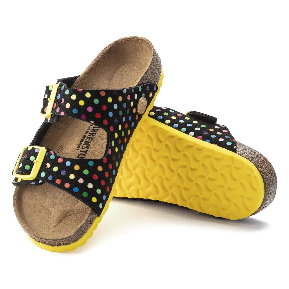 Žabky Birkenstock Arizona Rivet Logo Kids 1023399 - různobarevné