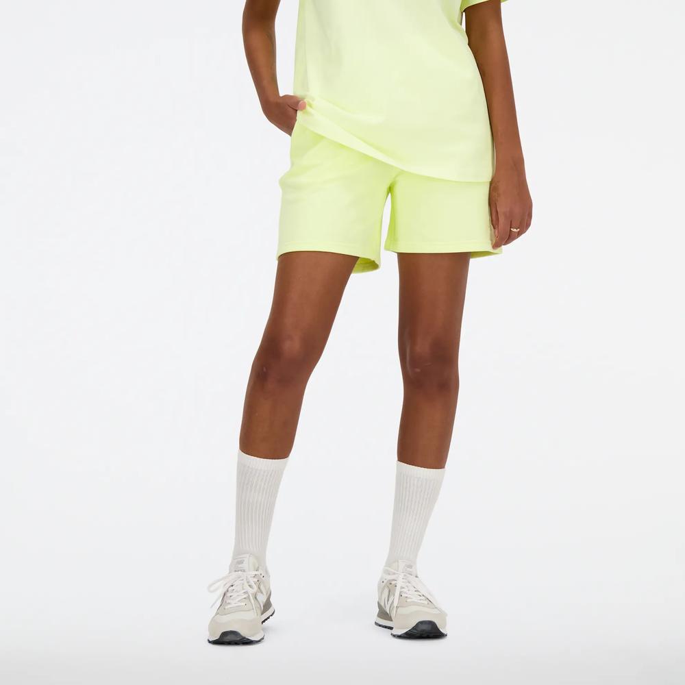 Dámské šortky New Balance WS41508LLT - zelené