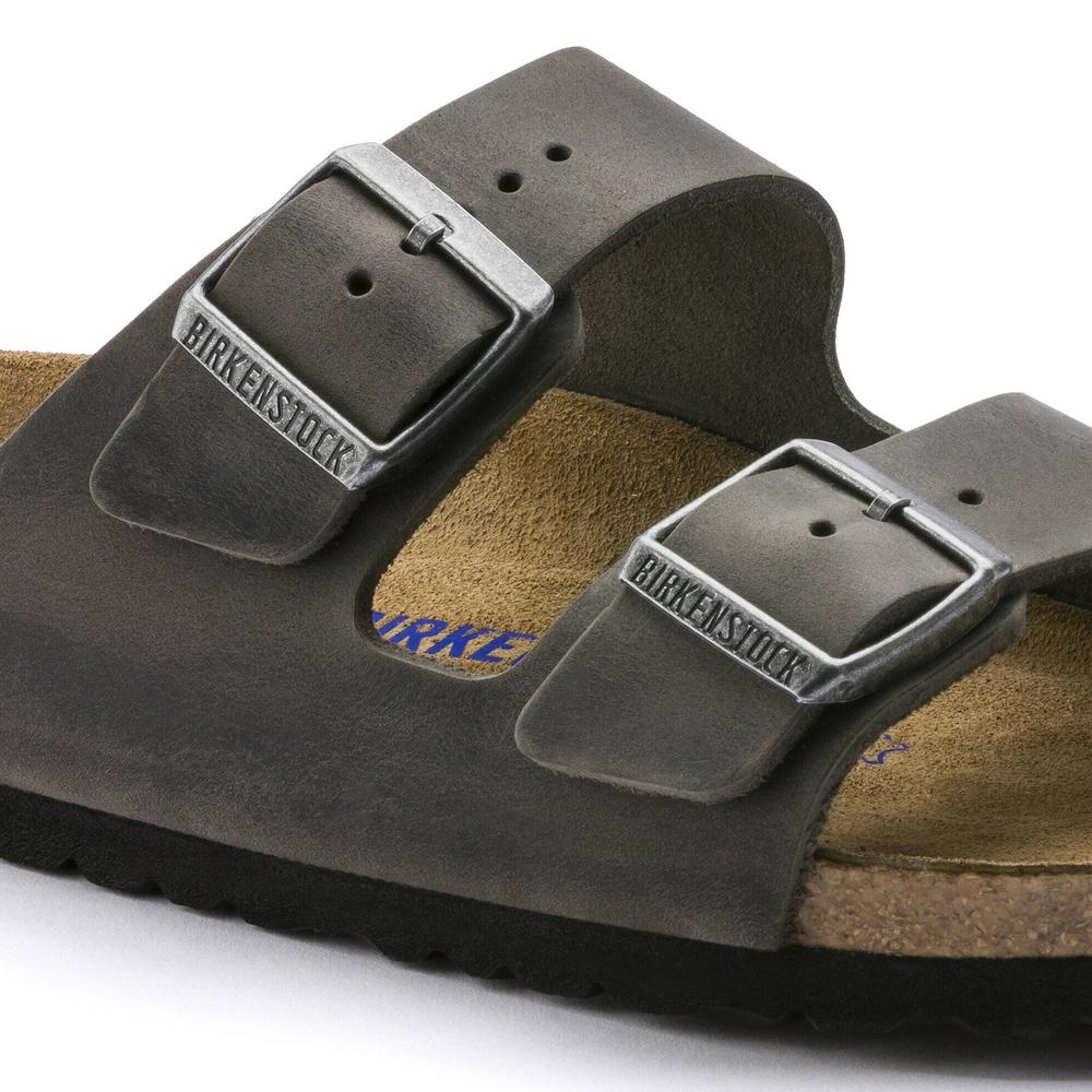 Žabky unisex Birkenstock Arizona SFB 552801 - šedivé