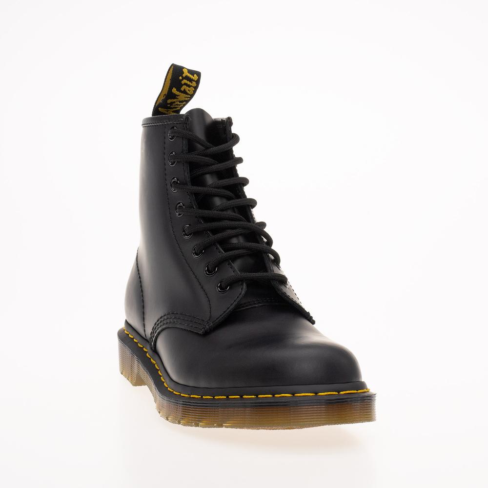 Boty Dr Martens 1460 Smooth Leather Lace Up 11822006 - černé