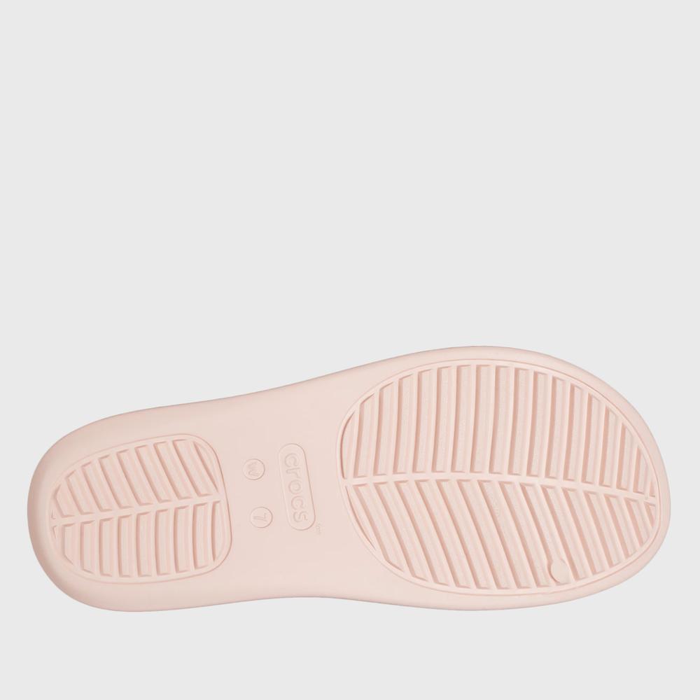 Žabky Crocs Getaway Platform H-Strap 209409-6UR - růžové
