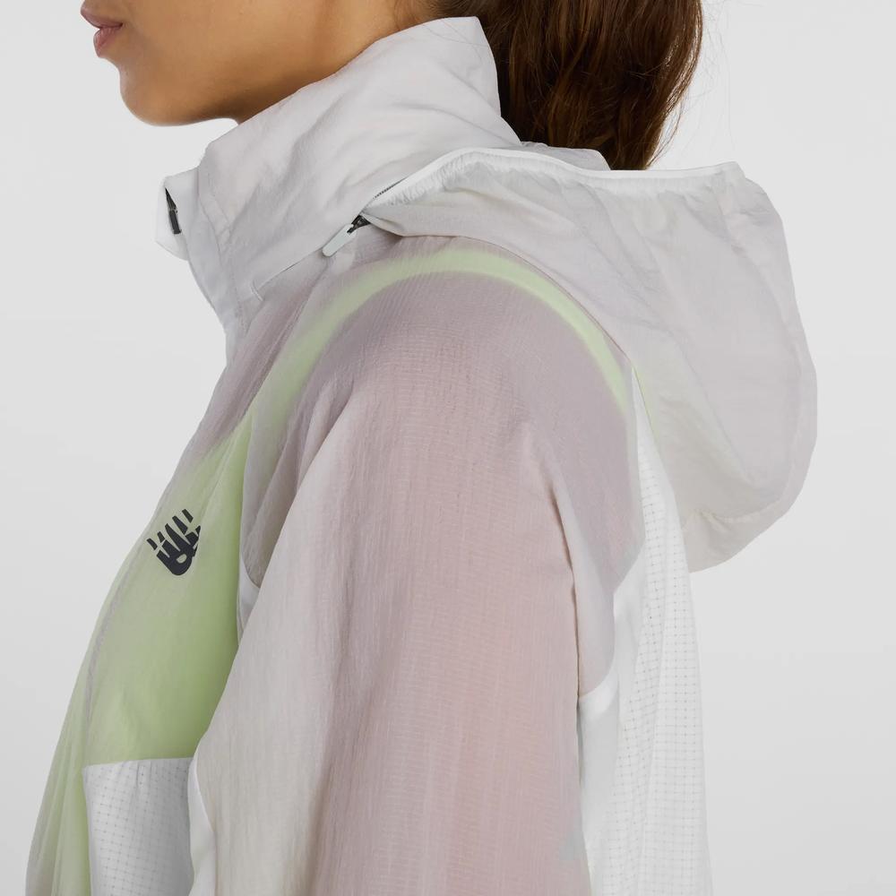 Dámská bunda New Balance WJ61J326GYM - šedivé