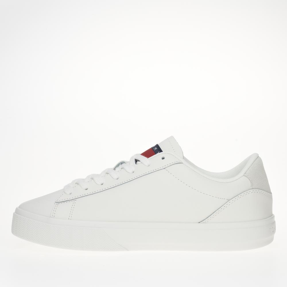 Boty Tommy Jeans Cupsole Sneakers Ess EN0EN02508-YBL - bílé