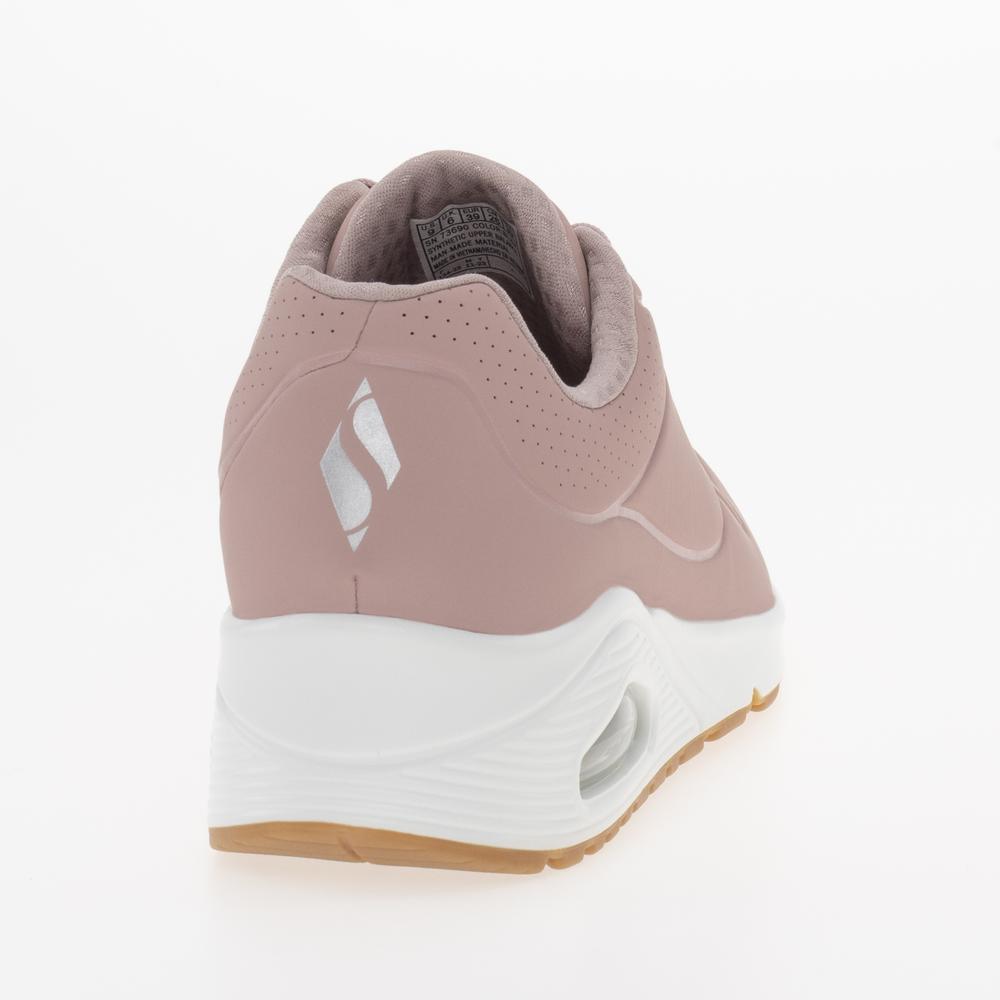 Boty Skechers Uno Stand on Air 73690BLSH - růžové