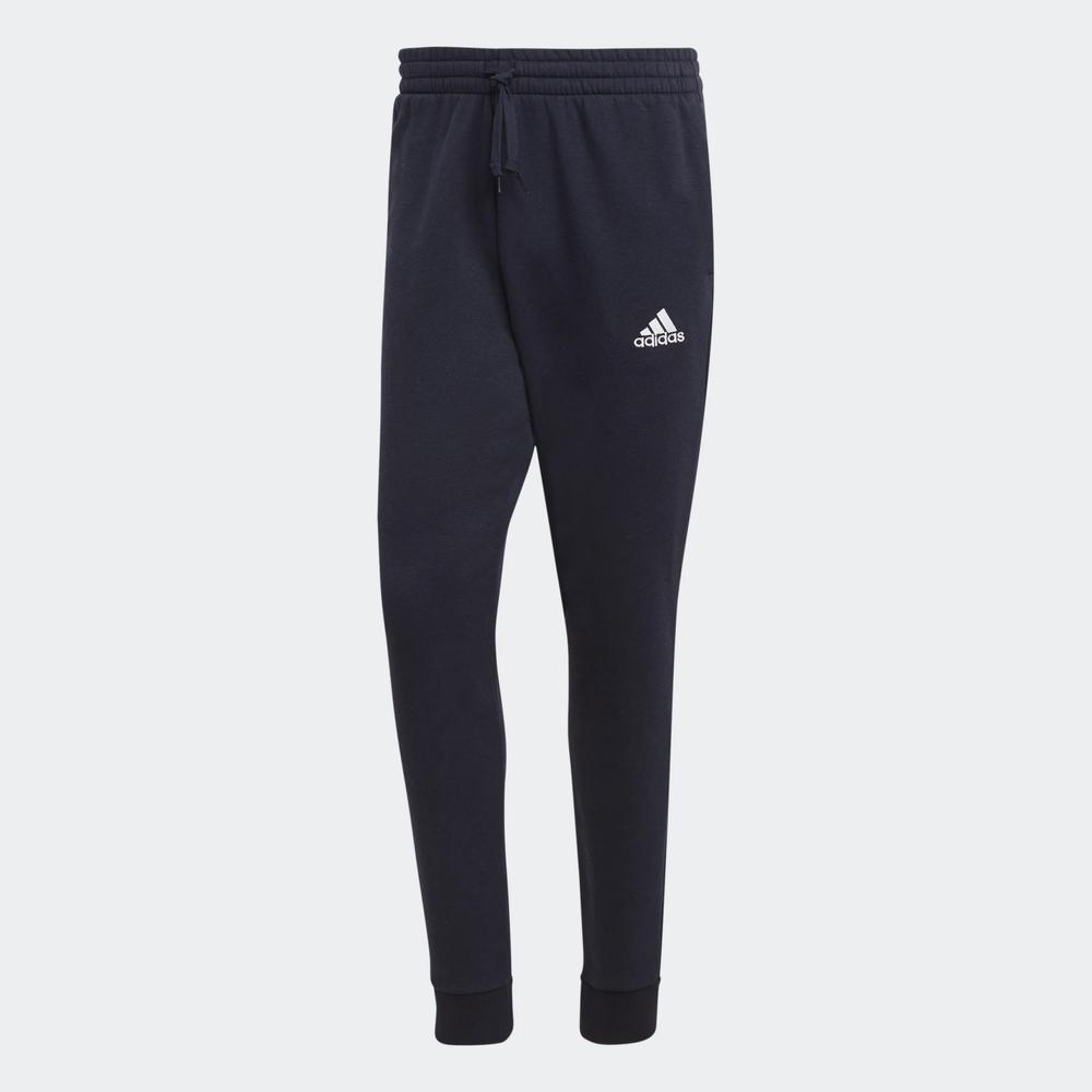 adidas Essentials Fleece Regular Fit Tapered Cuff H33664 - tmavě modrě