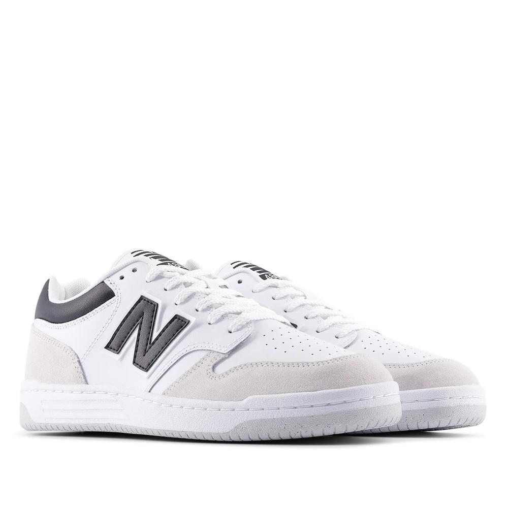 Unisex boty New Balance BB480LIR - bílé