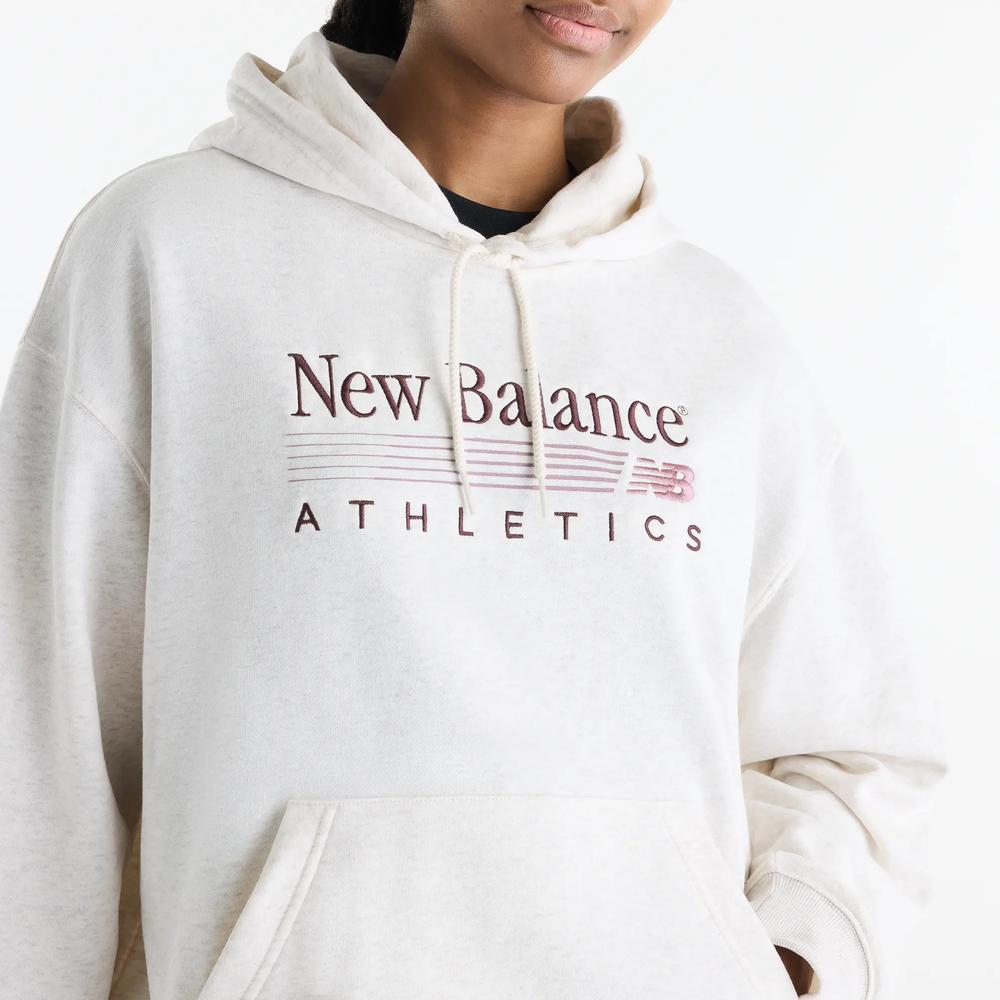 Dámská mikina New Balance WT6288NOLIT - bílé