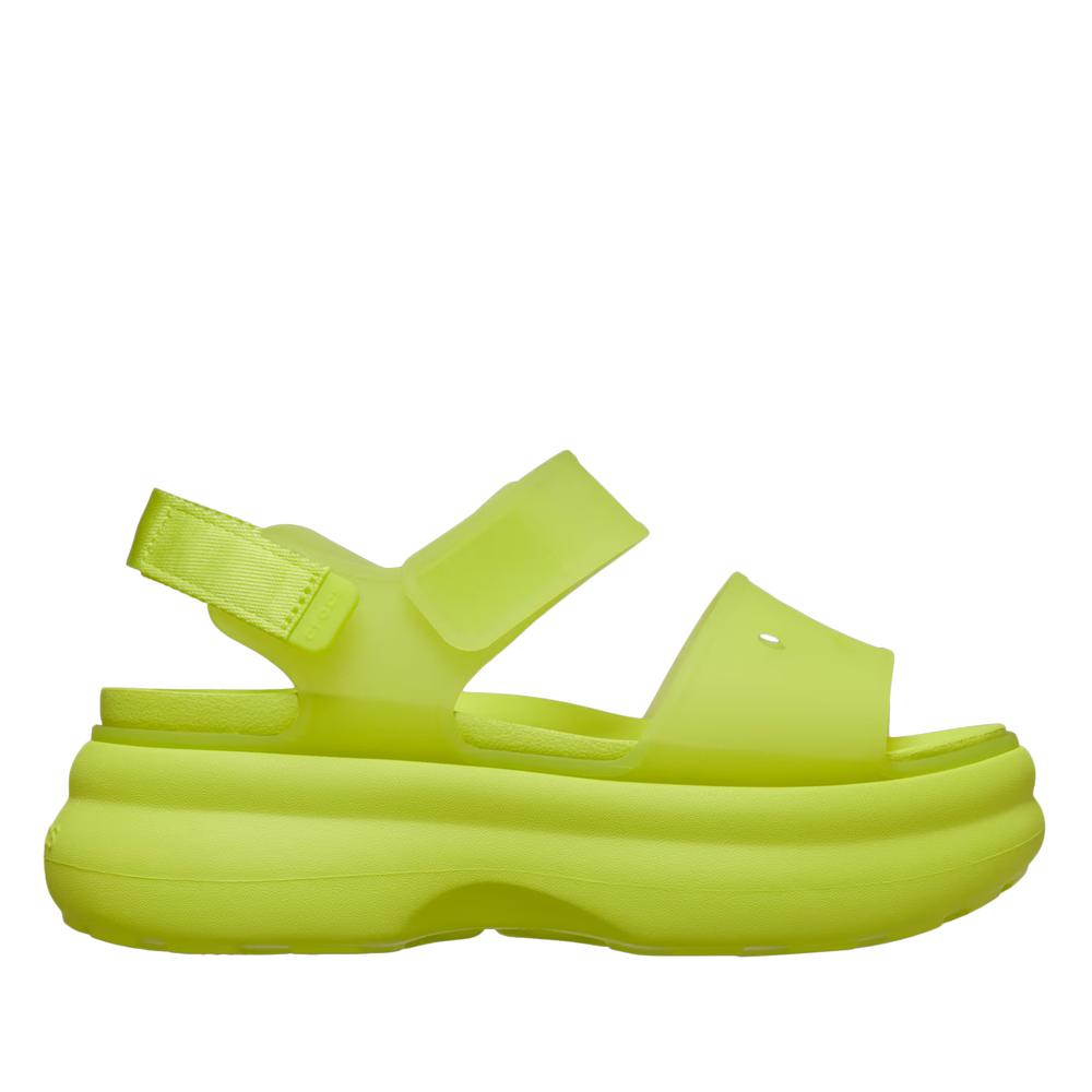 Dámské sandále Crocs Soho Frosted Y-Strap 212651-738 - zelené