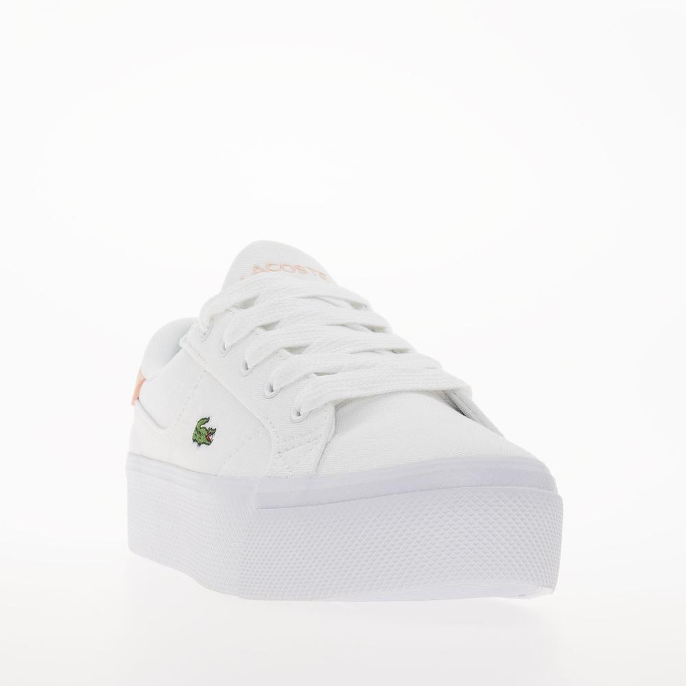 Boty Lacoste Ziane Platform 125 1 CFA 749CFA0017-1Y9 - bílé