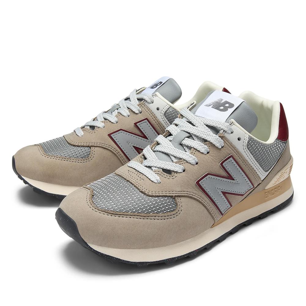 Unisex boty New Balance U574SKB - béžové