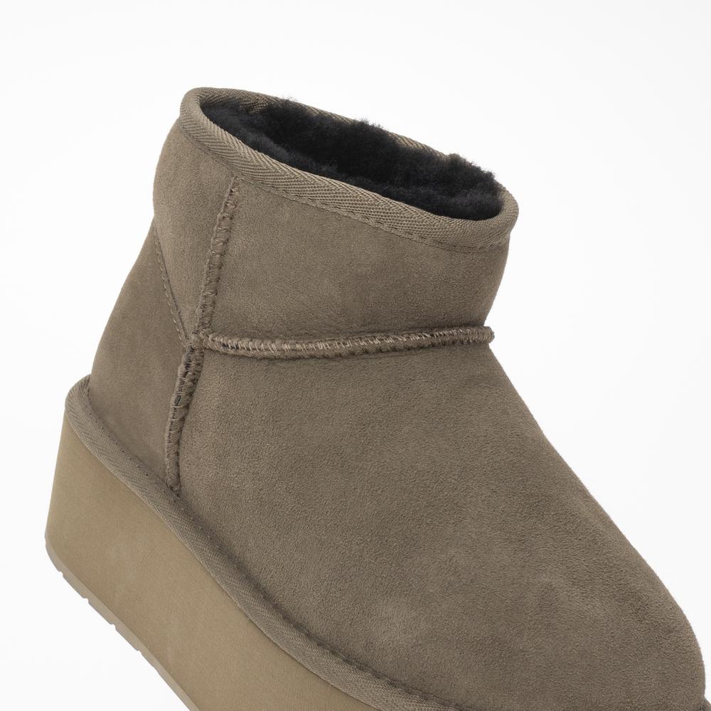 Boty Emu Australia Stinger Micro Flatform W13082CORI - hnědé