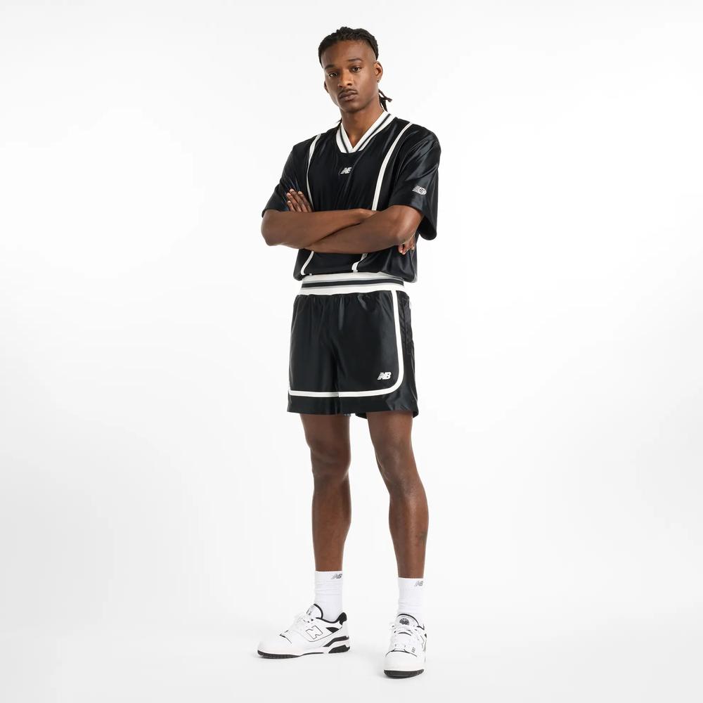 Pánské šortky New Balance MS51608BK - černé