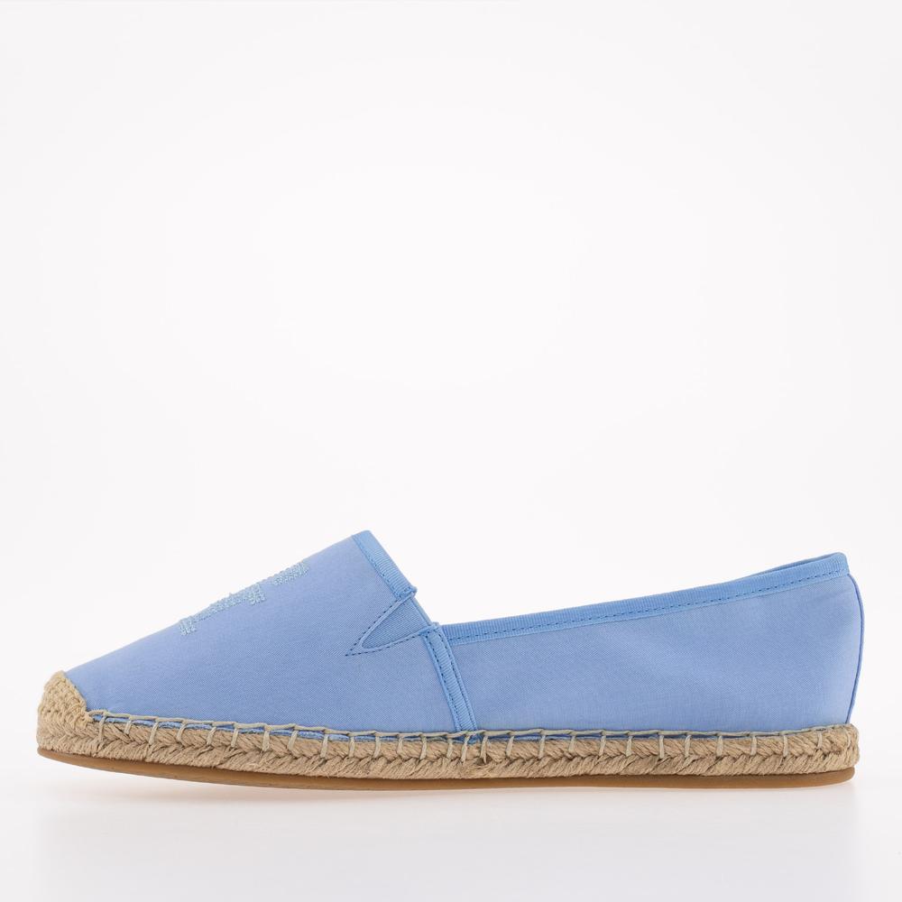 Boty Tommy Hilfiger Embroidered Espadrille FW0FW07101-C1Z - modré