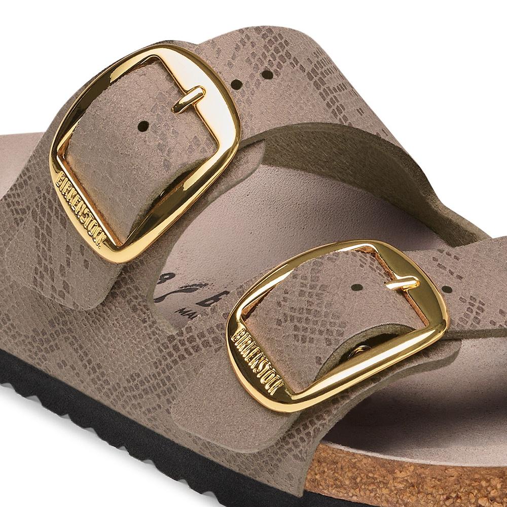 Žabky dámské Birkenstock Arizona Big Buckle 1032891 - hnedé