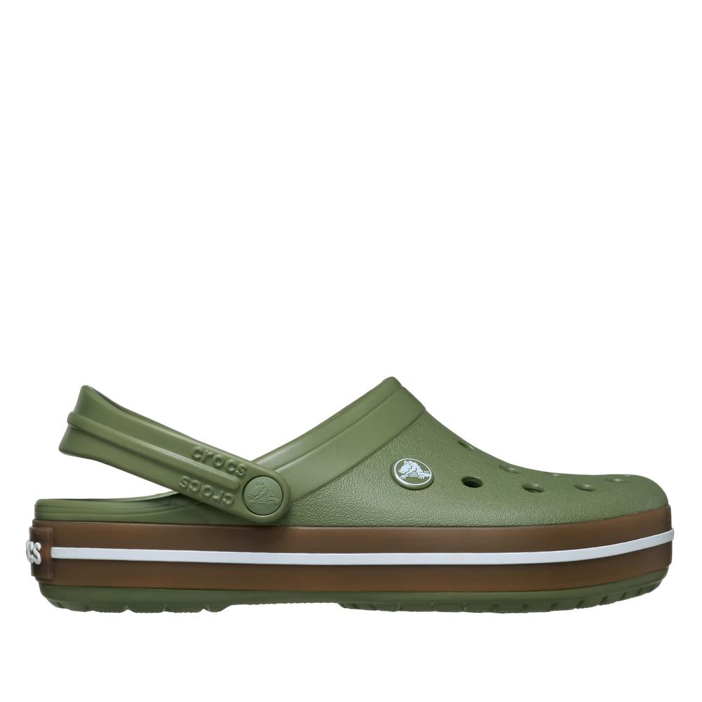 Žabky pánské Crocs Crocband Gum Clog 212756-3BX - zelené