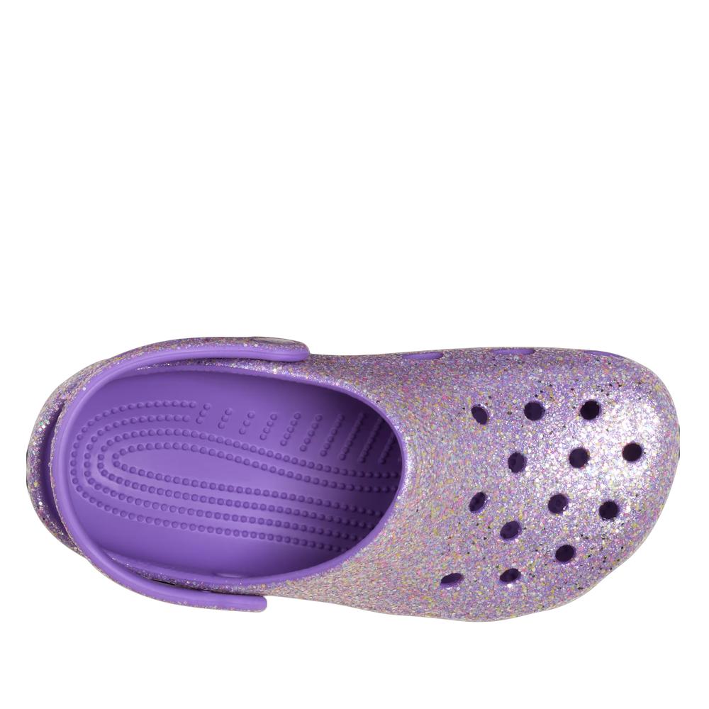 Žabky Crocs Classic Fantasy Glitter Clog 212561-510 - fialové