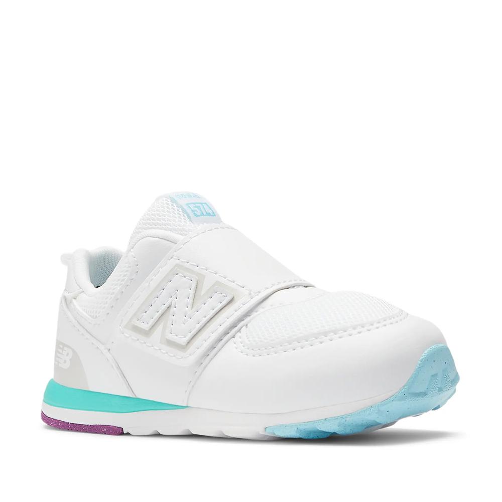 Boty dětské New Balance NW574KIJ - bílé