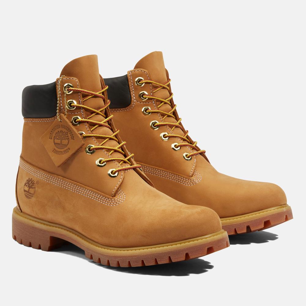 Pánské boty Timberland Premium 6 Inch Boot 1100617131 - hnědé