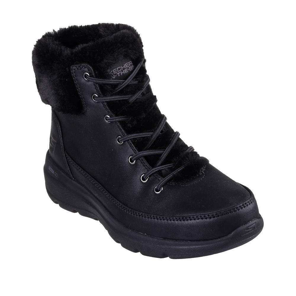 Boty dámské Skechers Glacial Ultra Wonderland 144202BBK - černé