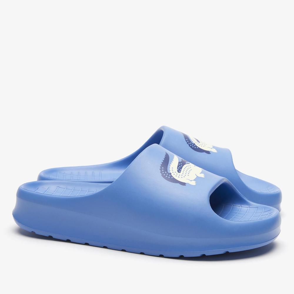 Žabky Lacoste Croco 2.0 Eco 123 745CMA0005-2M8 - modré