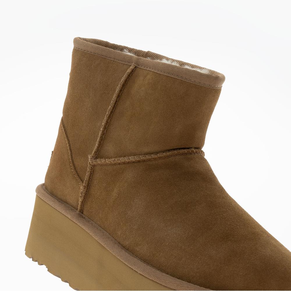 Boty dámské UGG Classic Mini Platform 1134991-CHE - hnědé