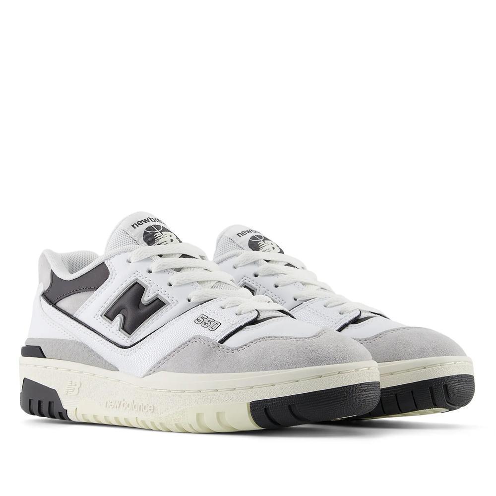 Dětské boty New Balance GSB550BW - bílé