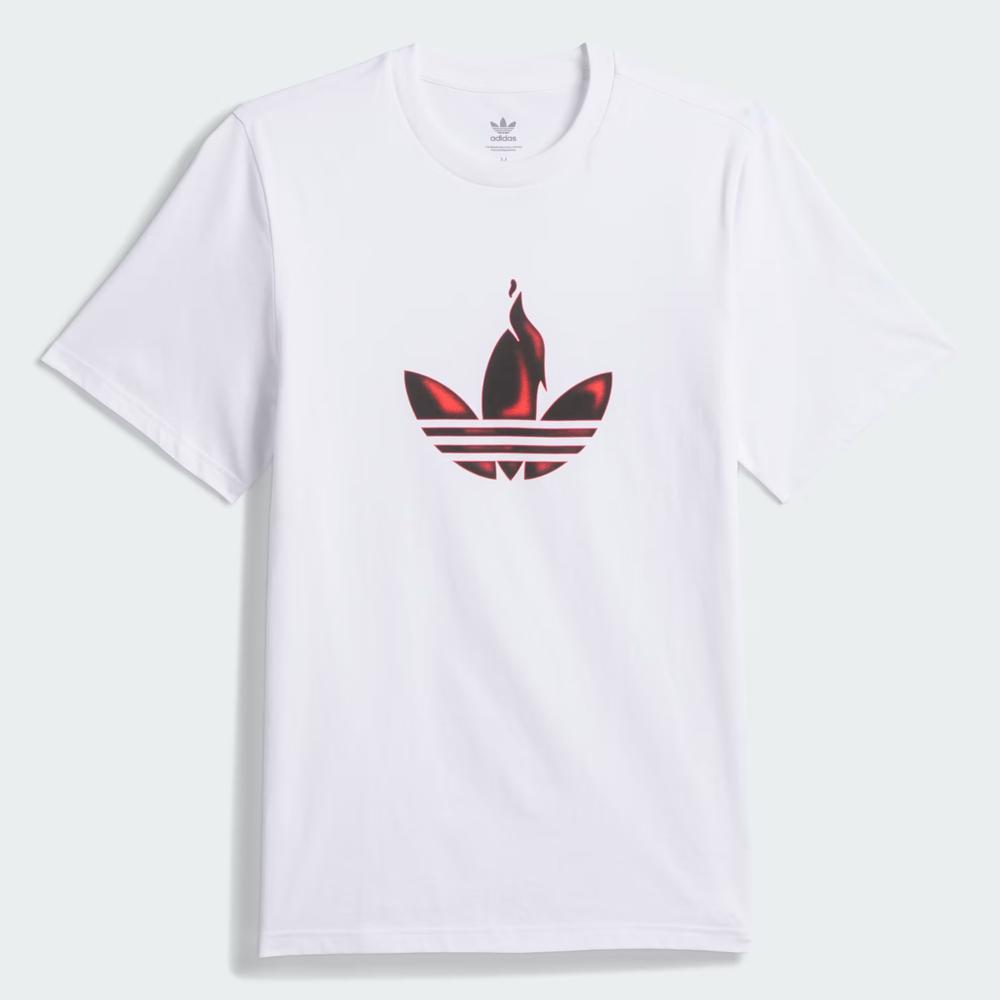 Tričko adidas Originals Trefoil Torch Tee JD2832 - bílé