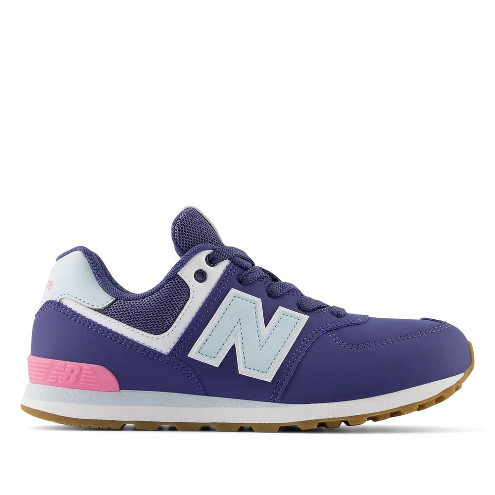 Dětské boty New Balance GC574NJ - tmavě modrě