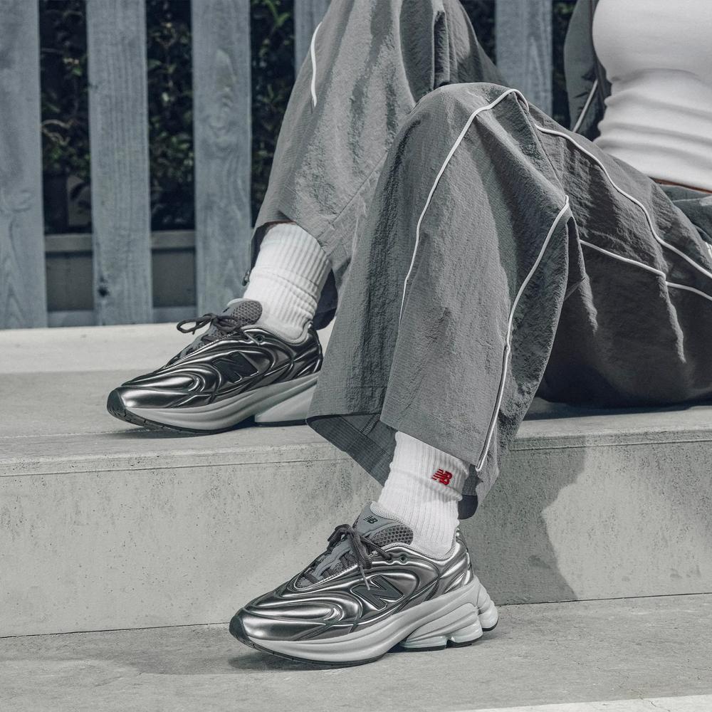 Unisex boty New Balance ABZORB U503069C - stříbně