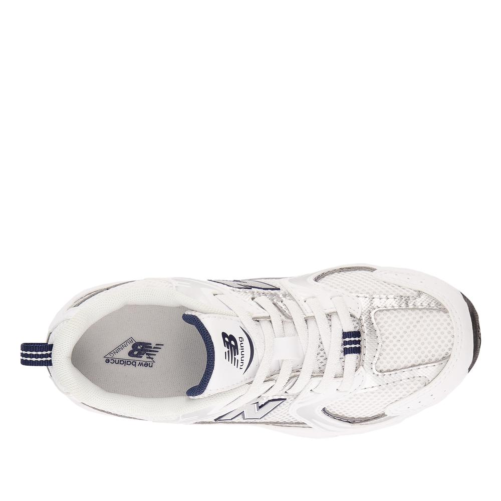Dětské boty New Balance PZ530SB1 - bílé